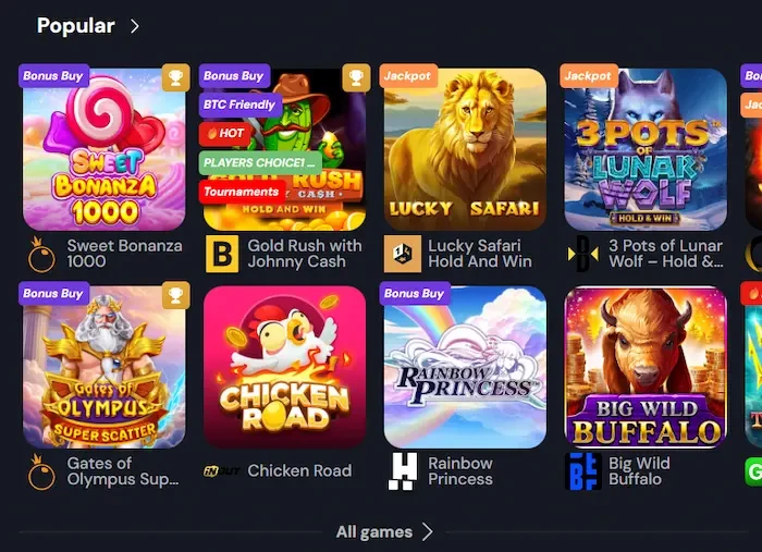 Slotozen Casino games